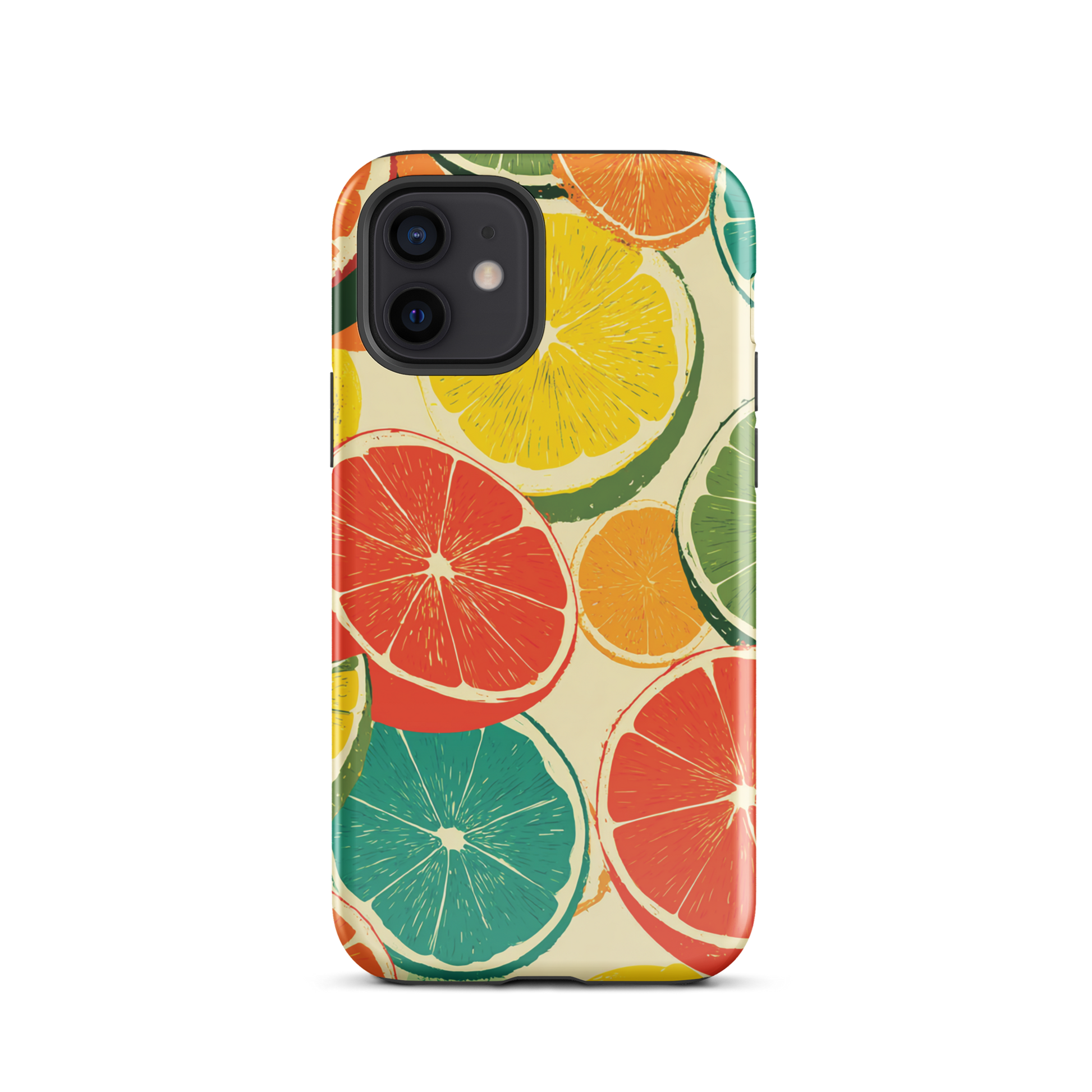 Citrus pop phone case | Colourful fruit design NZ