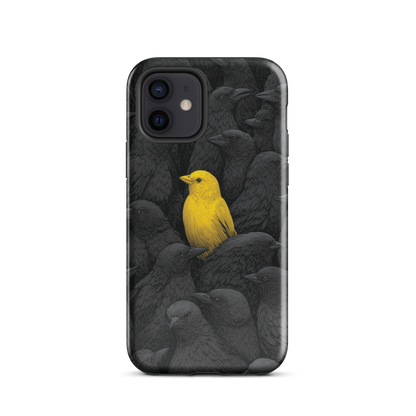 'Stand Out' iPhone 12 tough phone case - protective glossy case NZ Australia