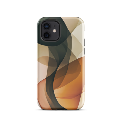 'Dusk' iPhone 12 tough phone case - protective glossy case NZ Australia