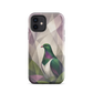 'Kererū' iPhone 12 tough phone case - protective glossy case NZ Australia