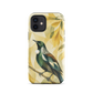 'Tūī' iPhone 12 tough phone case - protective glossy case NZ Australia