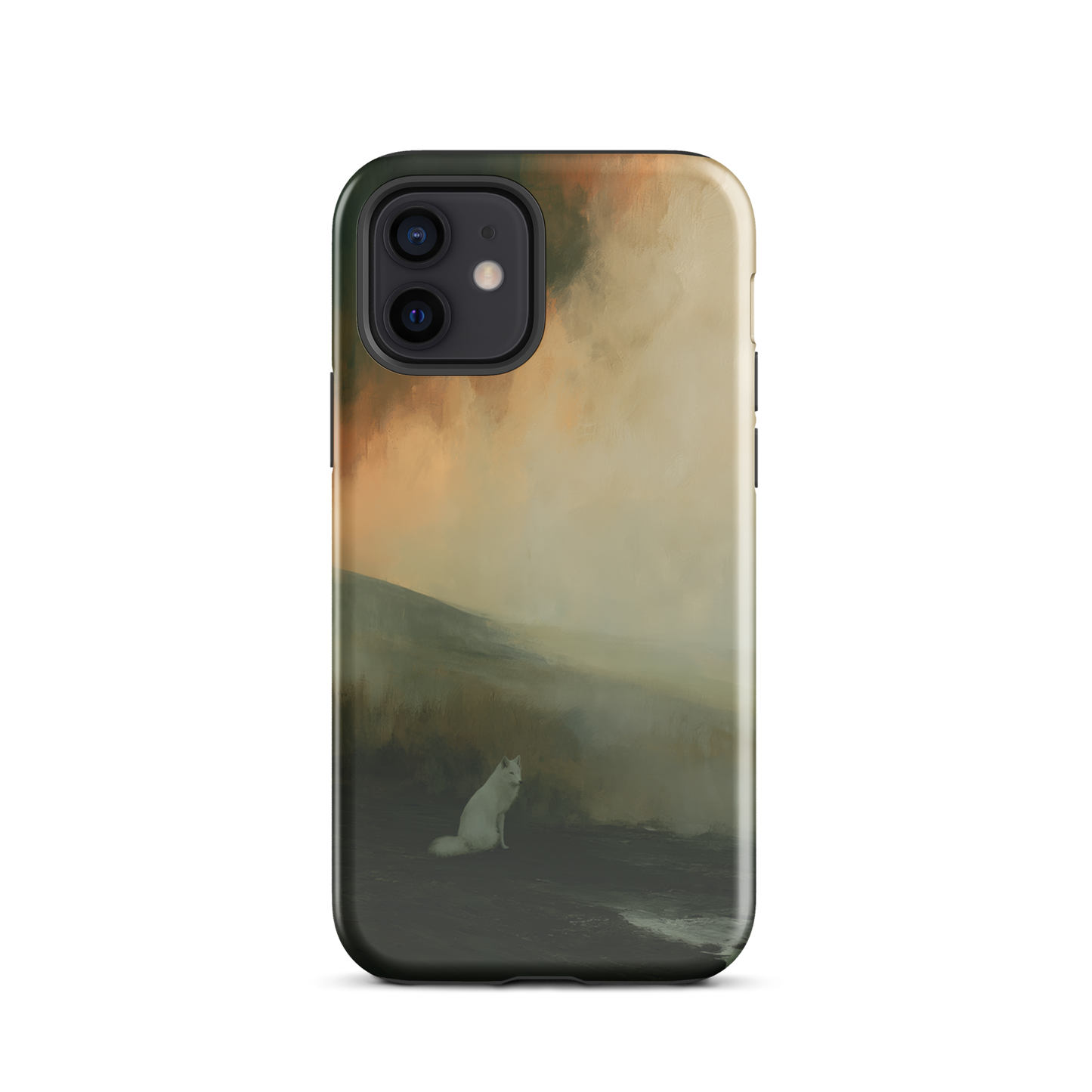 'Copper' iPhone 12 tough phone case - protective glossy case NZ Australia