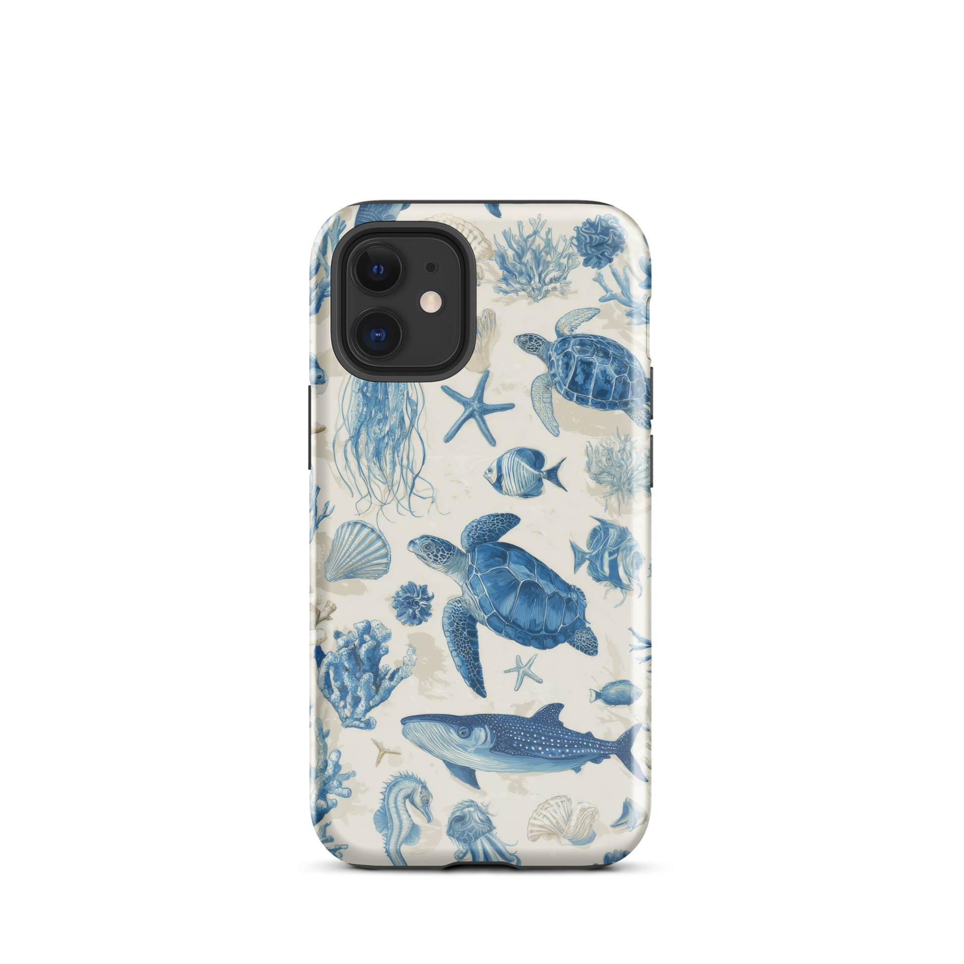 Ocean sketchbook phone case | Coastal marine design NZ
