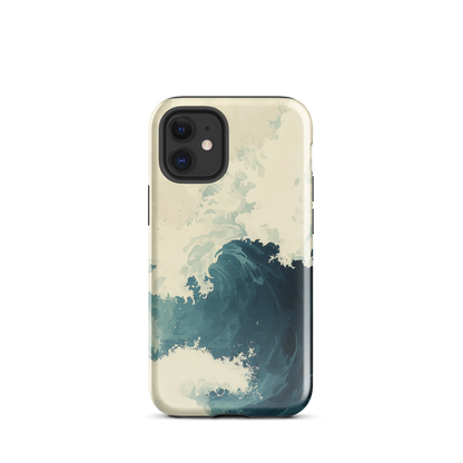 Rising swell phone case | Ocean wave design NZ