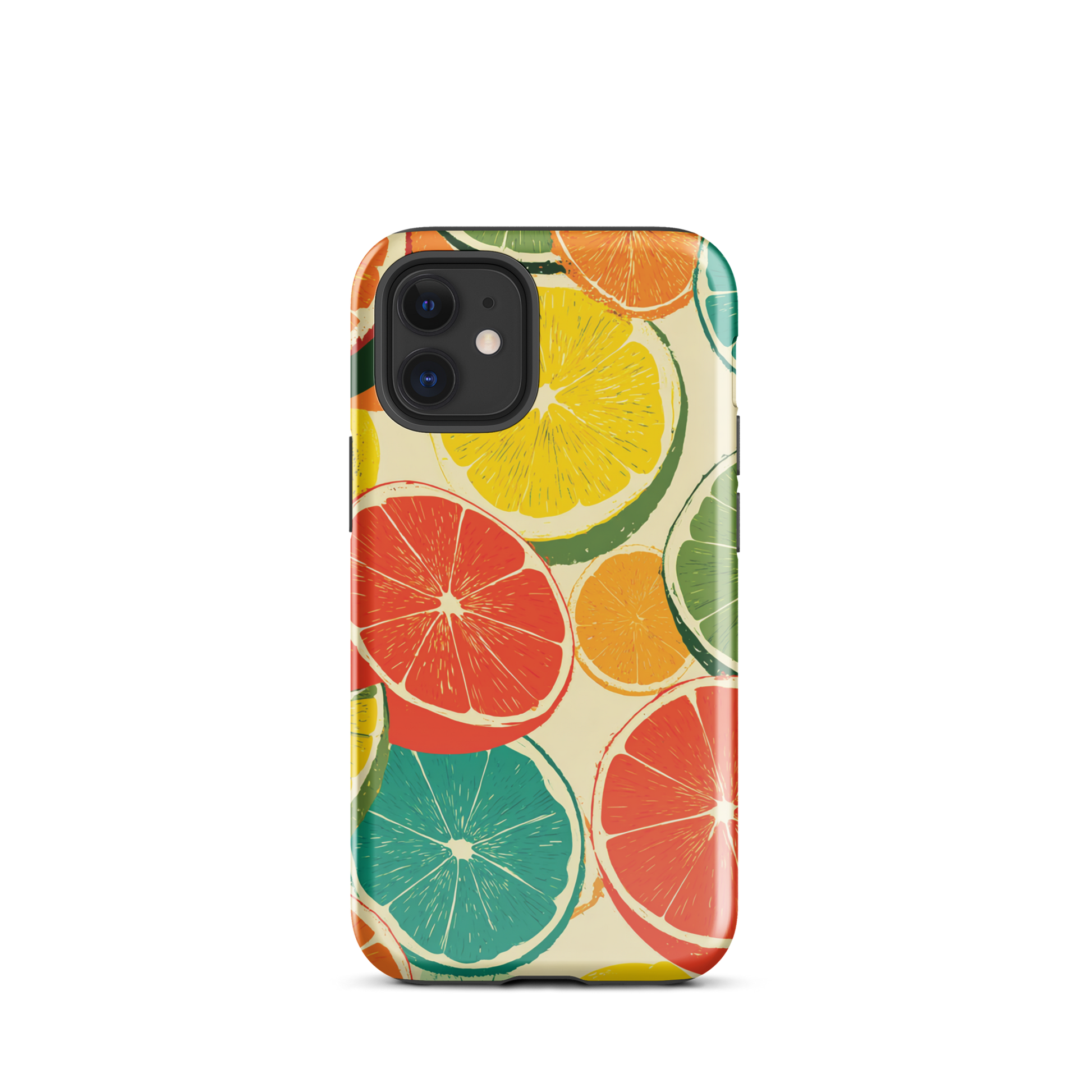 Citrus pop phone case | Colourful fruit design NZ
