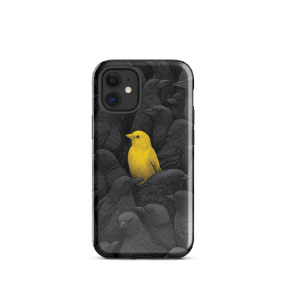 'Stand Out' iPhone 12 Mini tough phone case - protective glossy case NZ Australia