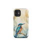 'Kōtare' iPhone 12 mini tough phone case - protective glossy case NZ Australia