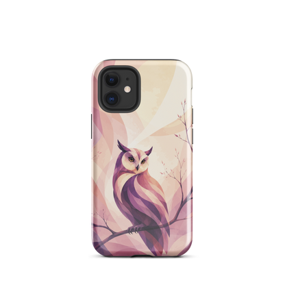 'Ruru' iPhone 12 mini tough phone case - protective glossy case NZ Australia