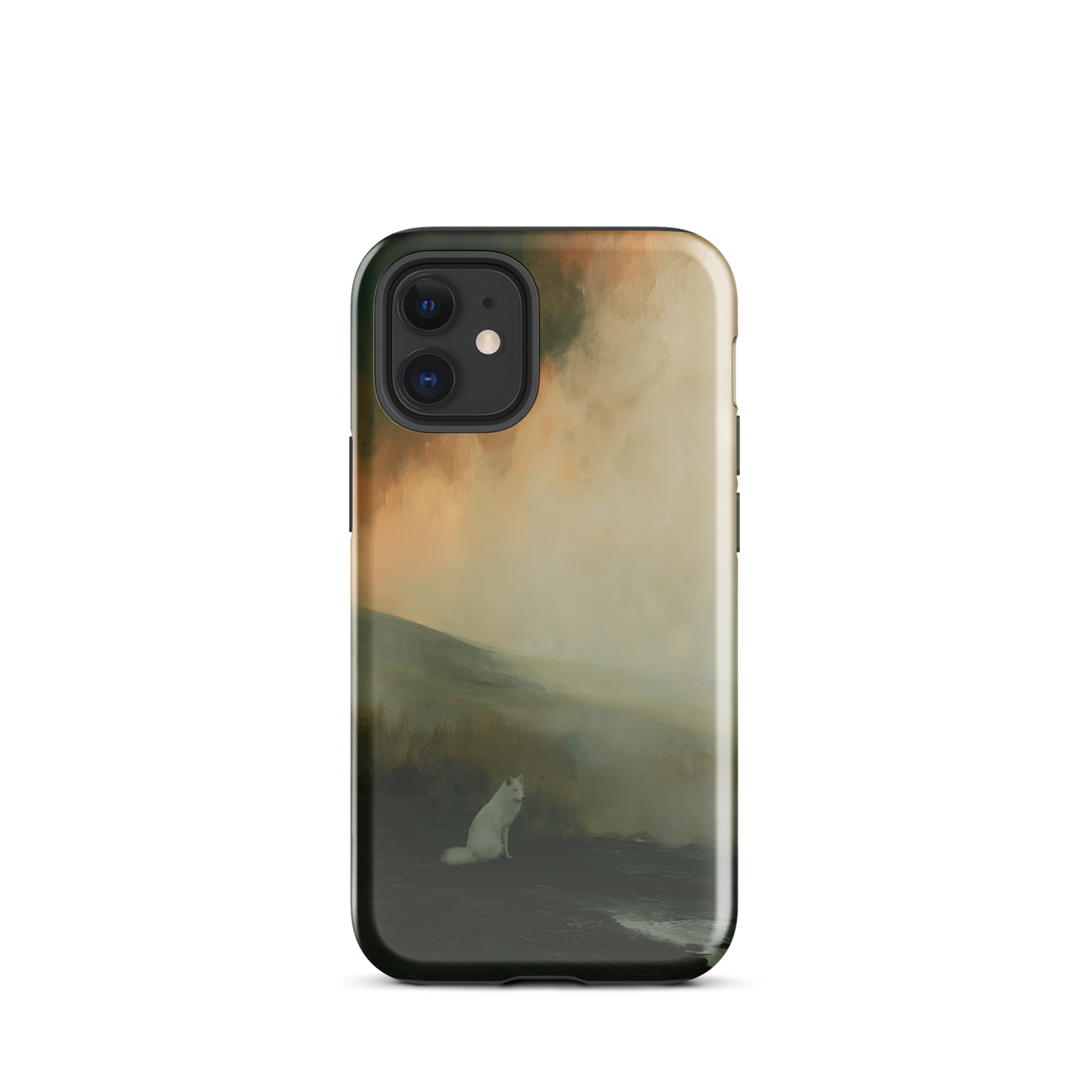 'Copper' iPhone 12 mini tough phone case - protective glossy case NZ Australia