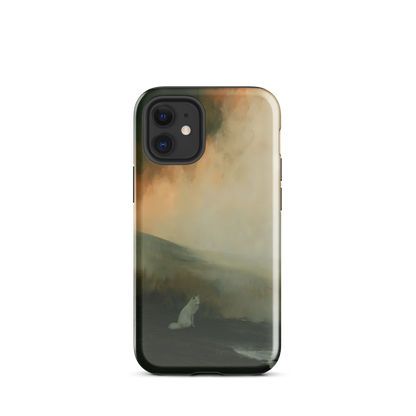'Copper' iPhone 12 mini tough phone case - protective glossy case NZ Australia