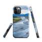 Waiohine phone case featuring artwork of New Zealand’s braided riverbed landscape in the Wairarapa.