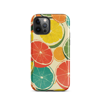 Citrus pop phone case | Colourful fruit design NZ