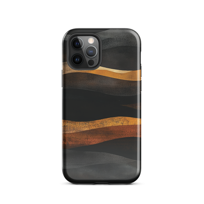 'Flow' iPhone 12 Pro tough phone case - protective glossy case NZ Australia