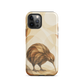 'Kiwi' iPhone 12 Pro tough phone case - protective glossy case NZ Australia