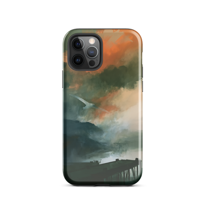 'Harbour' iPhone 12 Pro tough phone case - protective glossy case NZ Australia