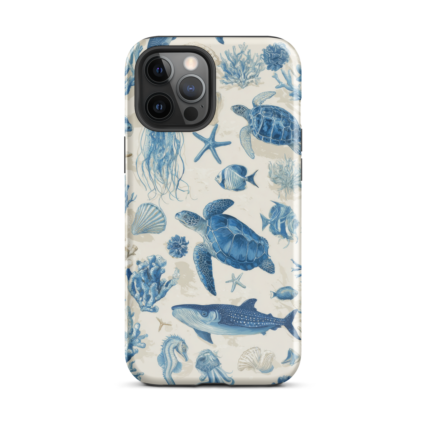 Ocean sketchbook phone case | Coastal marine design NZ