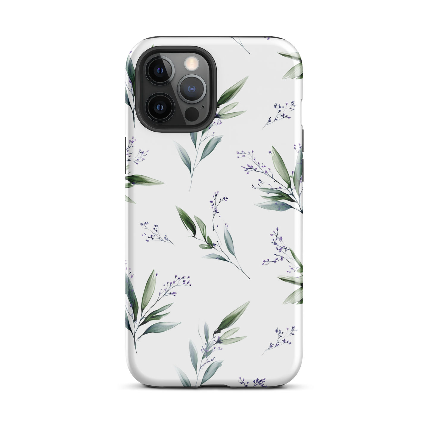 Botanical sprigs phone case | Minimal botanical design NZ