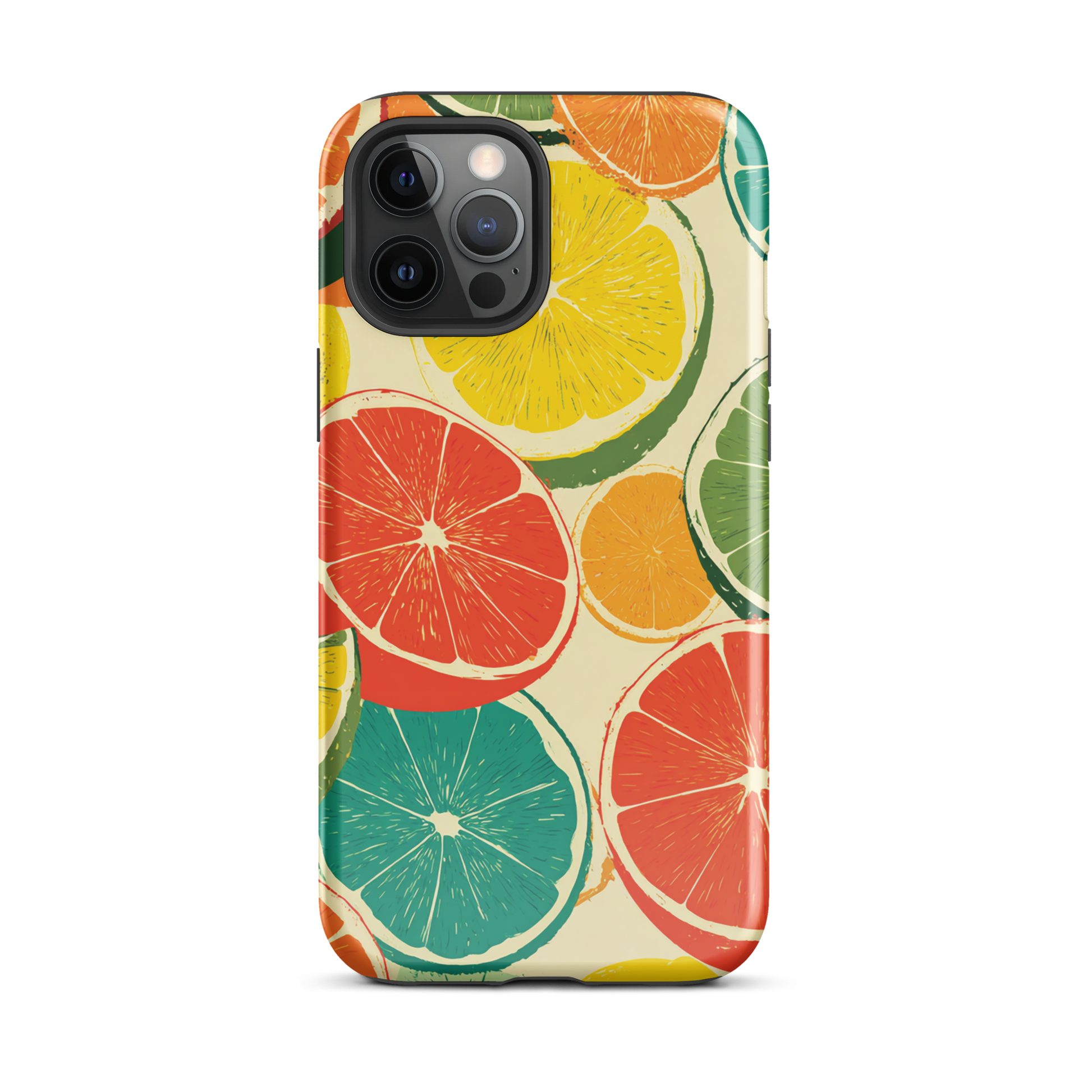 Citrus pop phone case | Colourful fruit design NZ