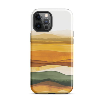 'Autumn' iPhone 12 Pro Max tough phone case - protective glossy case NZ Australia