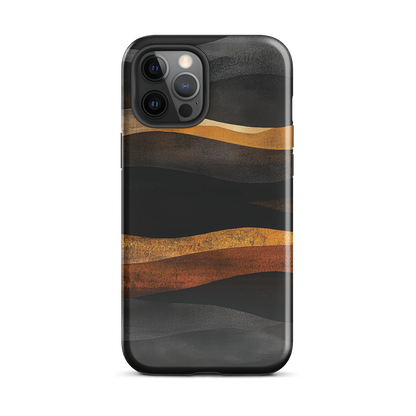 'Flow' iPhone 12 Pro Max tough phone case - protective glossy case NZ Australia