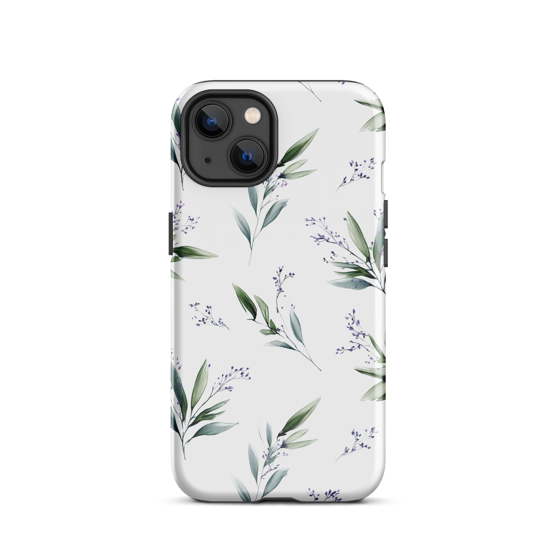 Botanical sprigs phone case | Minimal botanical design NZ