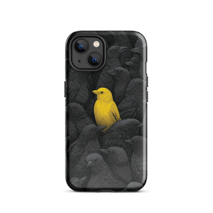 'Stand Out' iPhone 13 tough phone case - protective glossy case NZ Australia