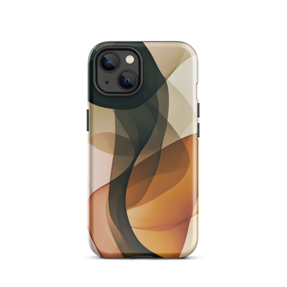 'Dusk' iPhone 13 tough phone case - protective glossy case NZ Australia