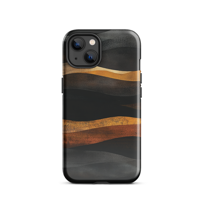 'Flow' iPhone 13 tough phone case - protective glossy case NZ Australia