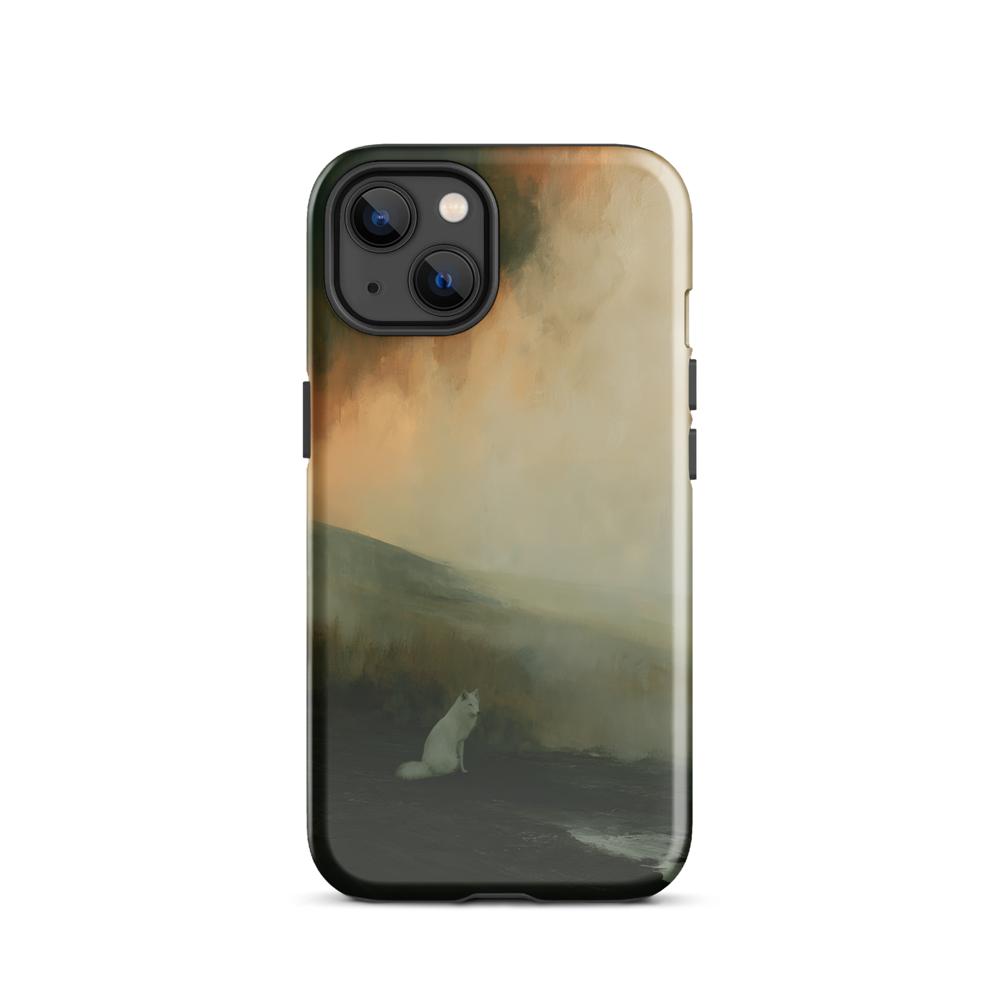 'Copper' iPhone 13 tough phone case - protective glossy case NZ Australia