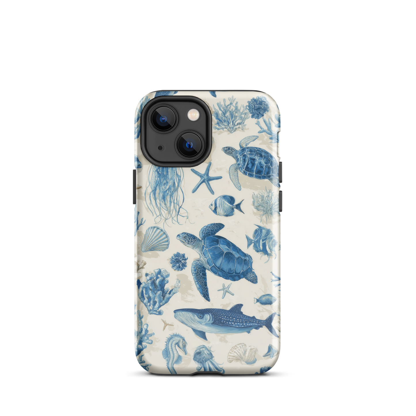 Ocean sketchbook phone case | Coastal marine design NZ
