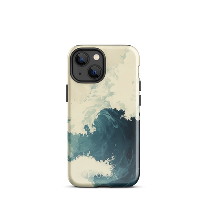 Rising swell phone case | Ocean wave design NZ