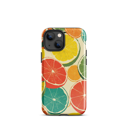 Citrus pop phone case | Colourful fruit design NZ