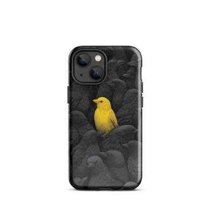 'Stand Out' iPhone 13 Mini tough phone case - protective glossy case NZ Australia