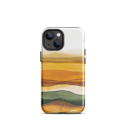 'Autumn' iPhone 13 Mini tough phone case - protective glossy case NZ Australia
