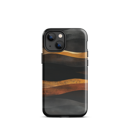 'Flow' iPhone 13 Mini tough phone case - protective glossy case NZ Australia
