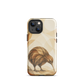 'Kiwi' iPhone 13 mini tough phone case - protective glossy case NZ Australia