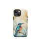 'Kōtare' iPhone 13 mini tough phone case - protective glossy case NZ Australia