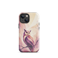 'Ruru' iPhone 13 mini tough phone case - protective glossy case NZ Australia