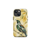'Tūī' iPhone 13 mini tough phone case - protective glossy case NZ Australia