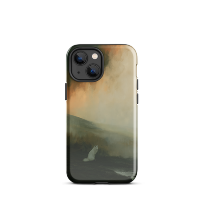 'Copper' iPhone 13 mini tough phone case - protective glossy case NZ Australia