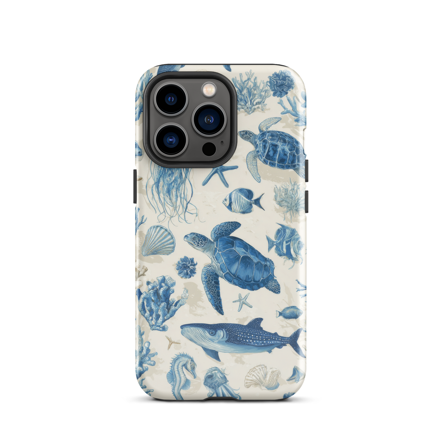 Ocean sketchbook phone case | Coastal marine design NZ