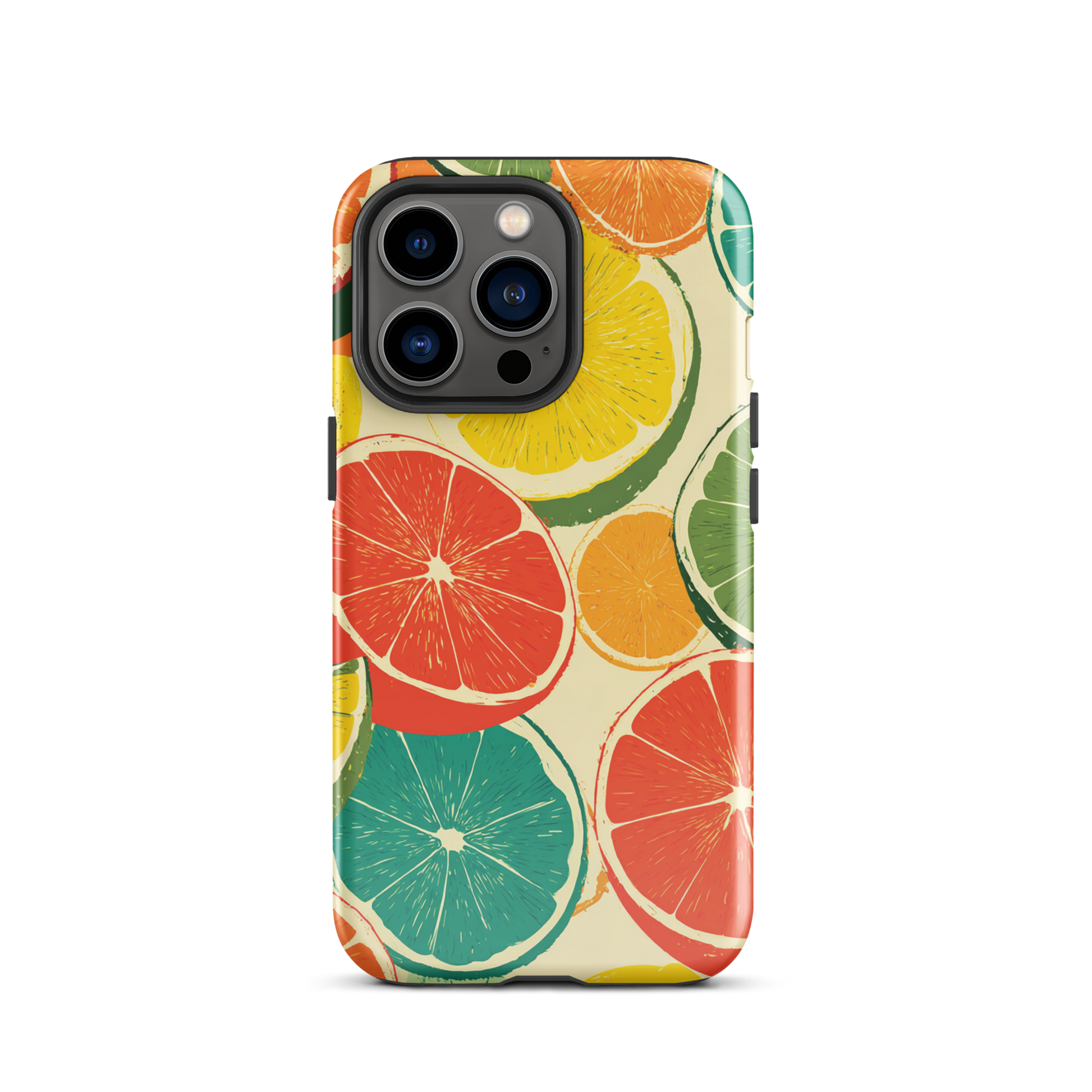 Citrus pop phone case | Colourful fruit design NZ