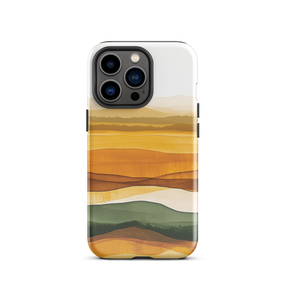 'Autumn' iPhone 13 Pro tough phone case - protective glossy case NZ Australia