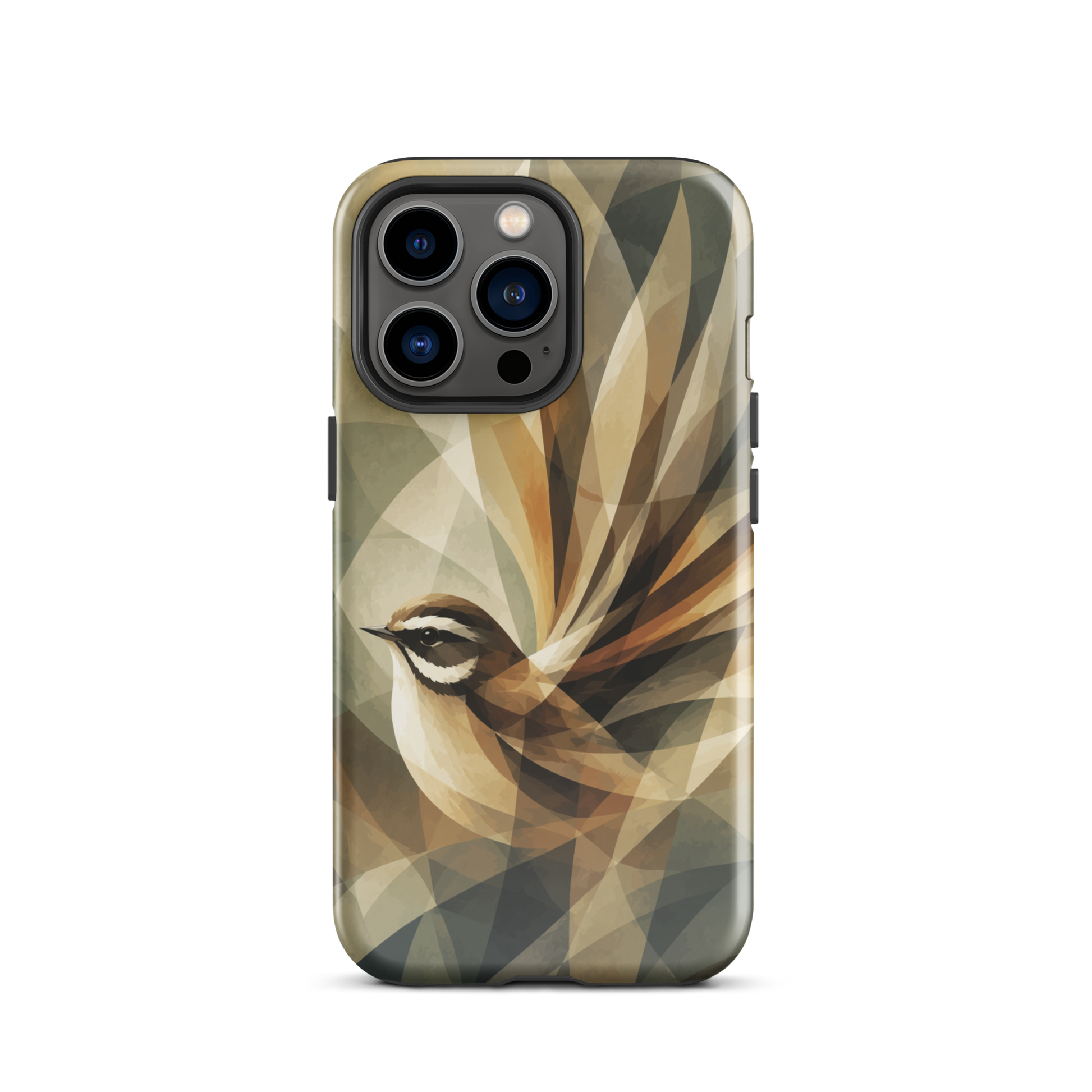 'Fantail' iPhone 13 Pro tough phone case - protective glossy case NZ Australia