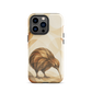 'Kiwi' iPhone 13 Pro tough phone case - protective glossy case NZ Australia