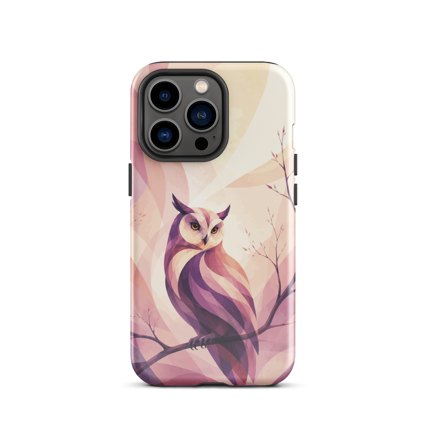 'Ruru' iPhone 13 Pro tough phone case - protective glossy case NZ Australia
