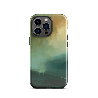 'Acid Rain' iPhone 13 Pro tough phone case - protective glossy case NZ Australia