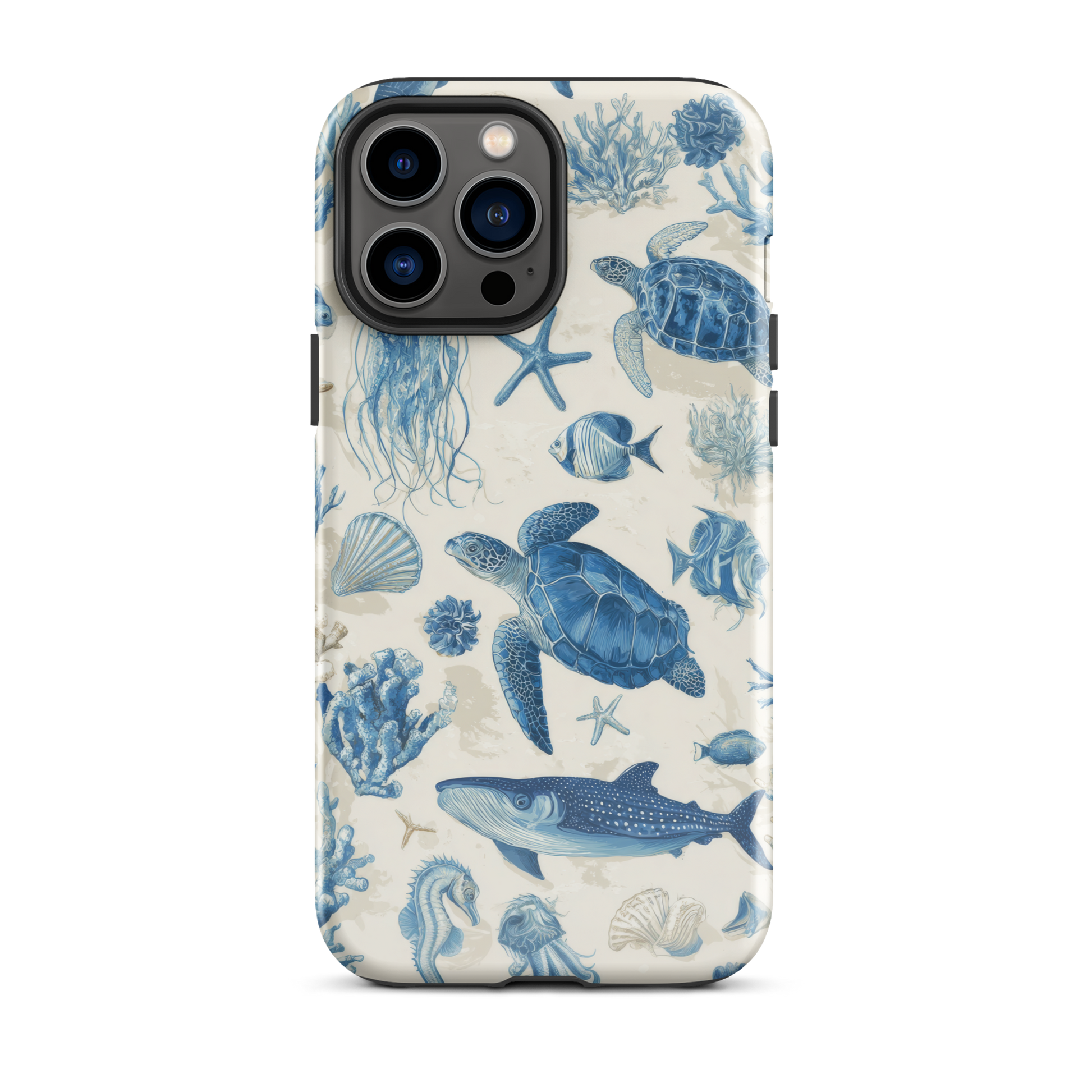 Ocean sketchbook phone case | Coastal marine design NZ