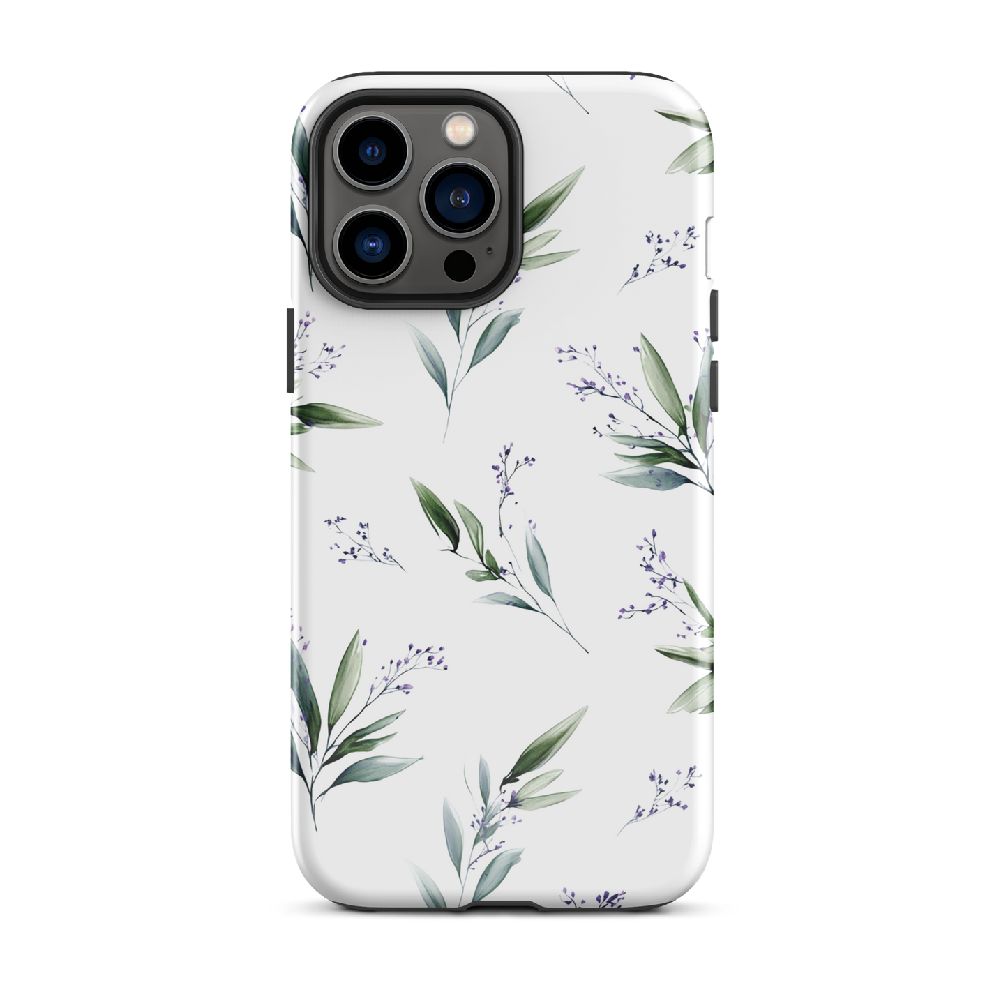 Botanical sprigs phone case | Minimal botanical design NZ