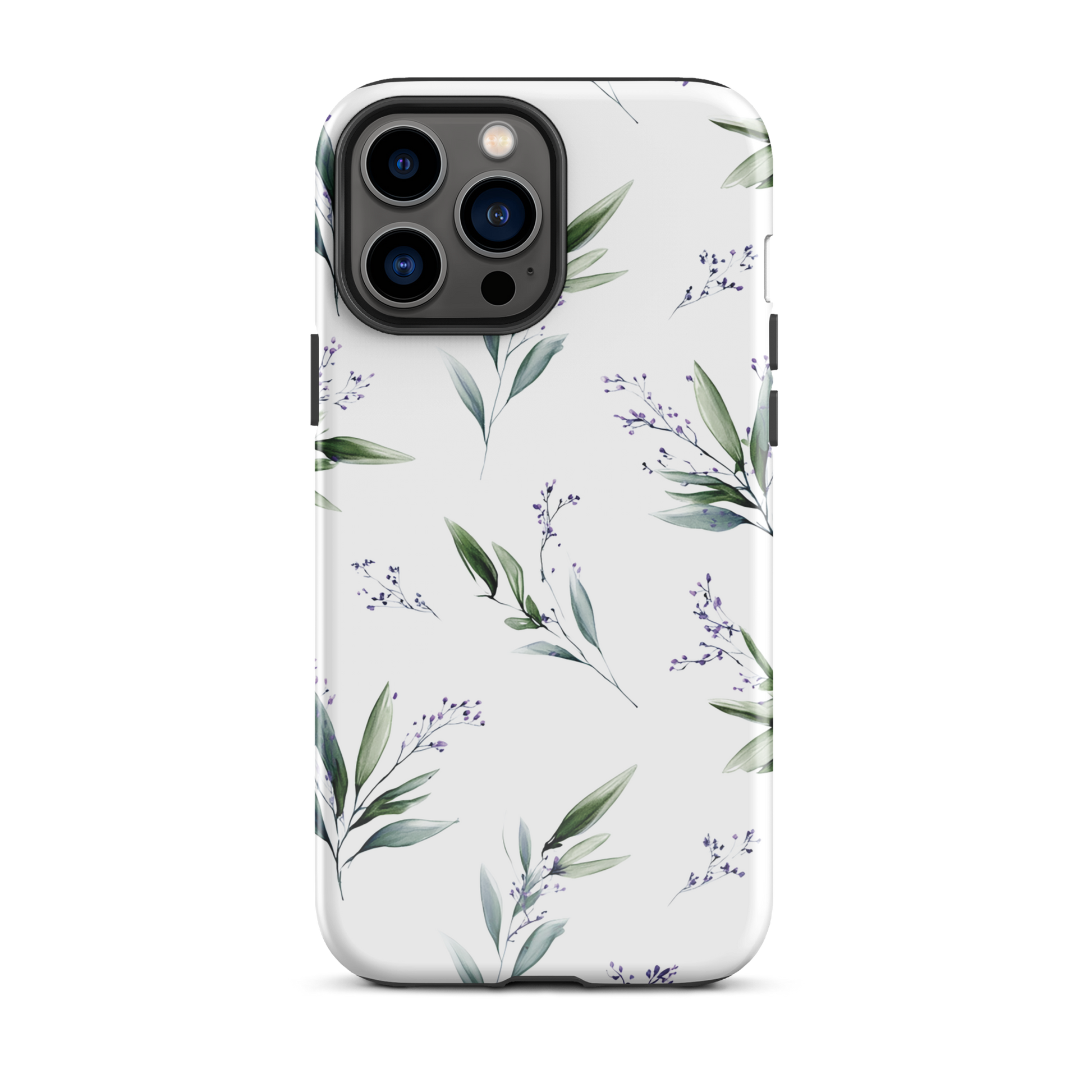 Botanical sprigs phone case | Minimal botanical design NZ